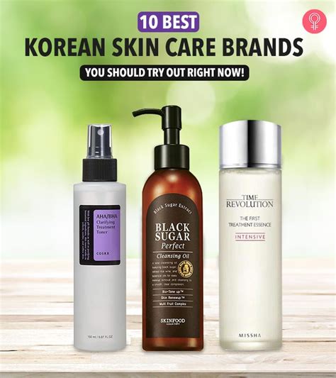 korean skin care brands